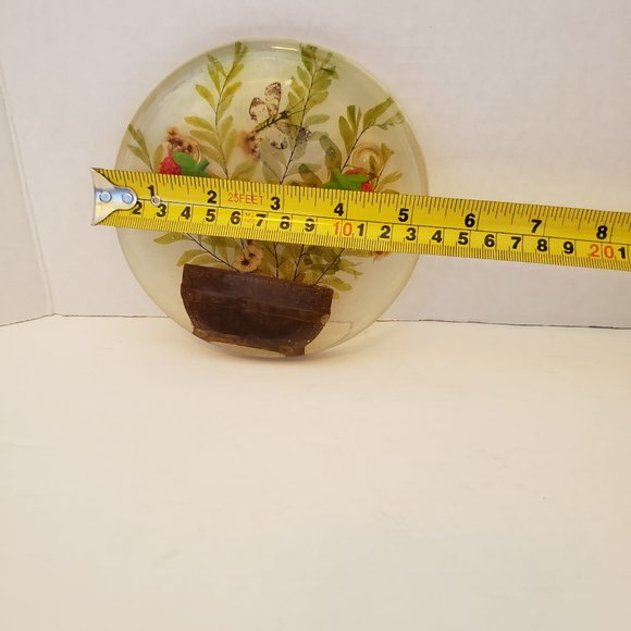 MCM Vintage Lucite Trivet with Feet - Picture 3 of 8